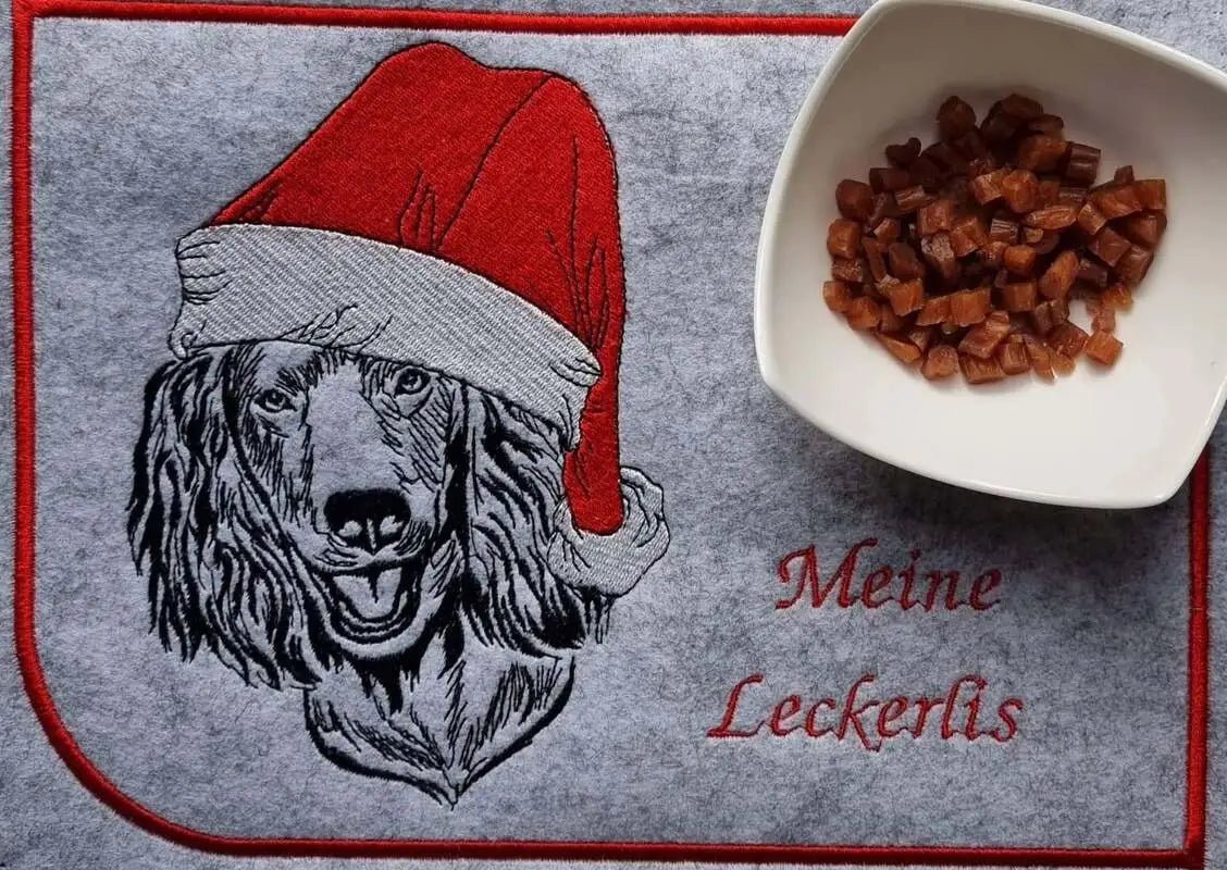 Stickdatei Hund Irish Setter von stiXXie by lajana