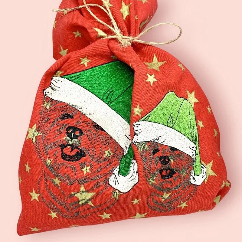 Stickdatei Hund Westie Nikolaus Kritzel von stiXXie by lajana