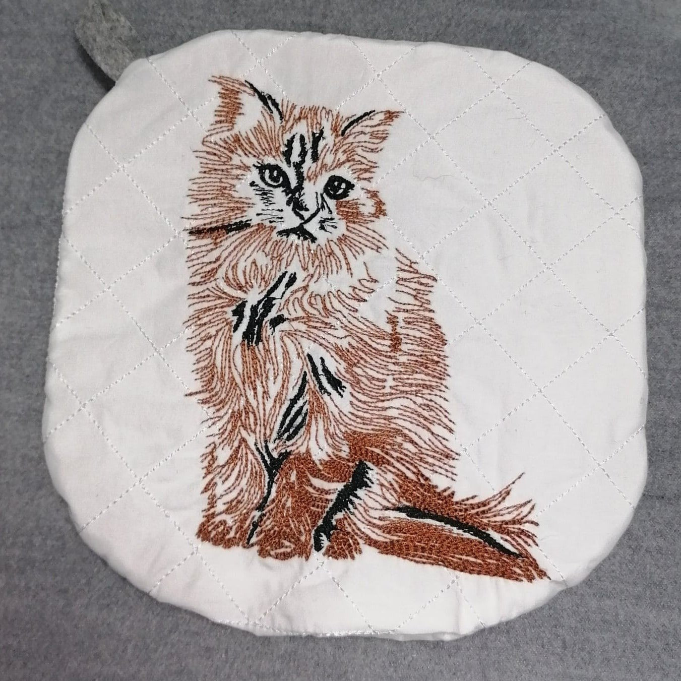 Stickdatei Katze Scribble von stiXXie by lajana