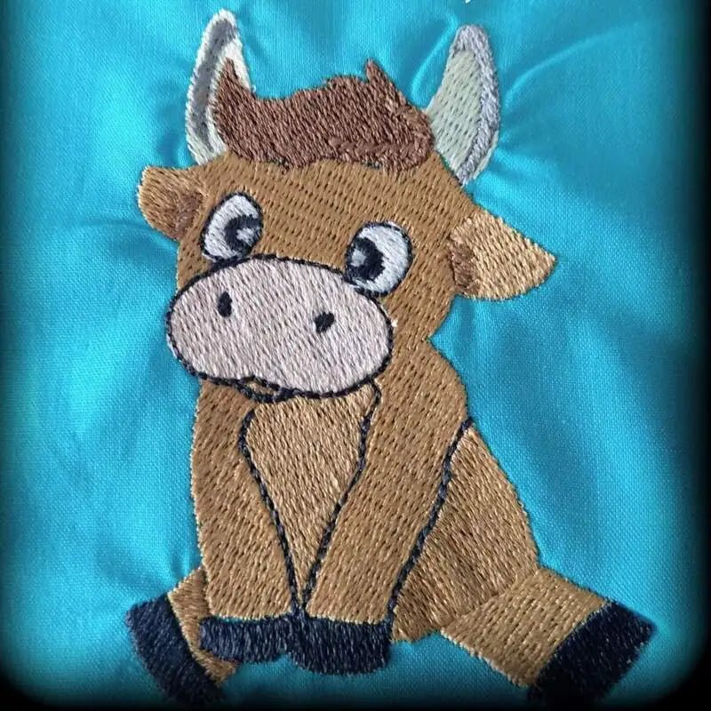 Stickdatei Kuh Elsa von stiXXie by lajana