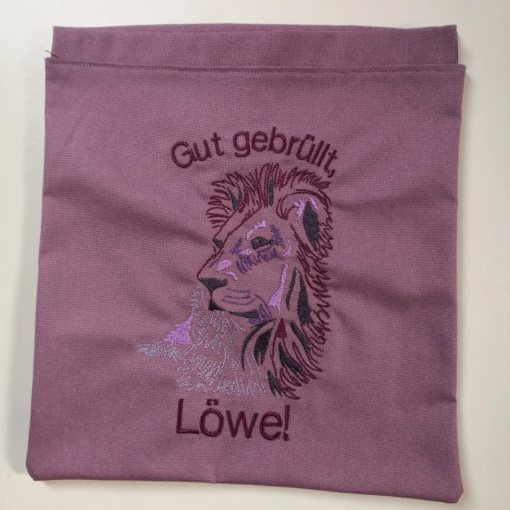 Stickdatei Löwe Scribble von stiXXie by lajana