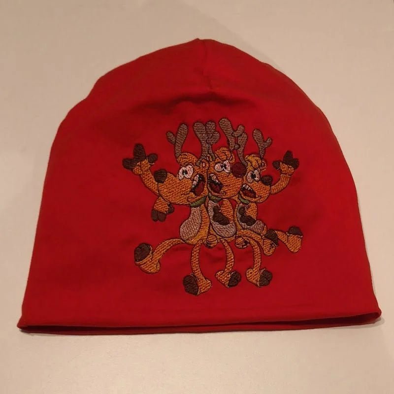 Stickdatei Lustige Elche mit Spruch von stiXXie by lajana