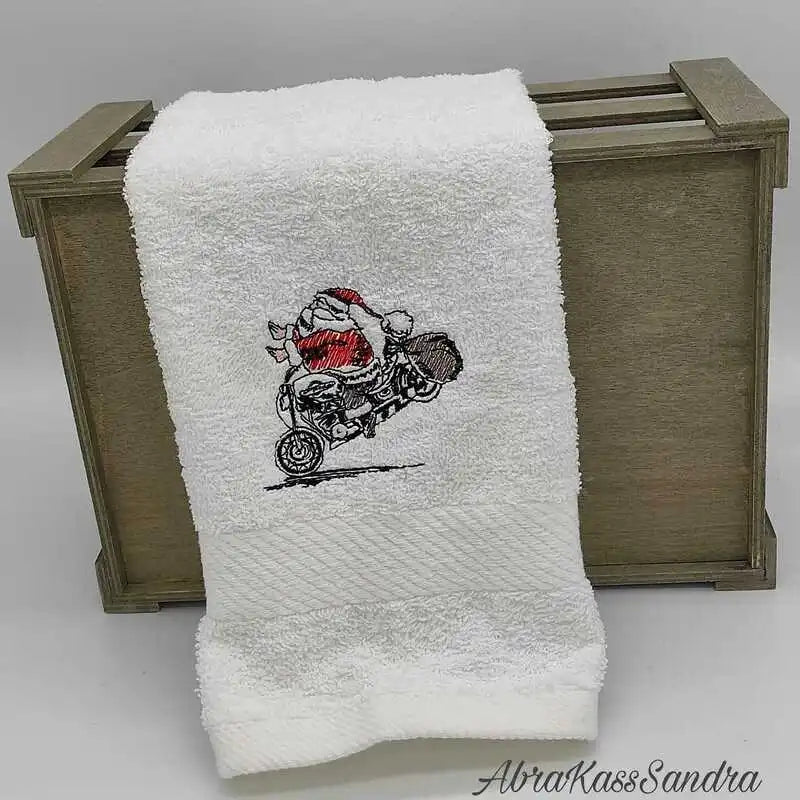 Stickdatei Nikolaus Biker von stiXXie by lajana