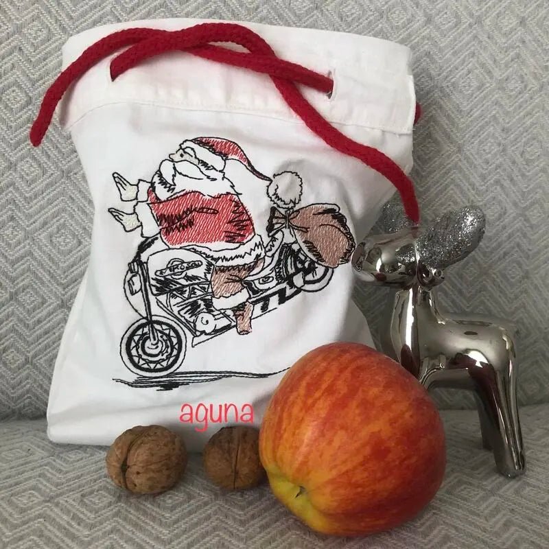 Stickdatei Nikolaus Biker von stiXXie by lajana