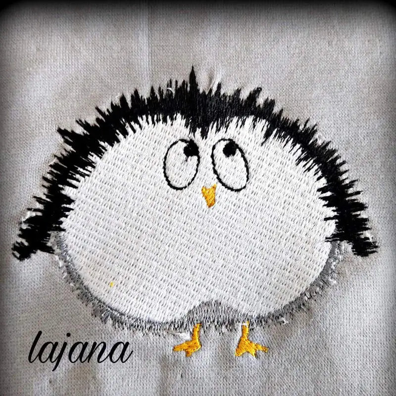 Stickdatei Pinguin Pingu von stiXXie by lajana