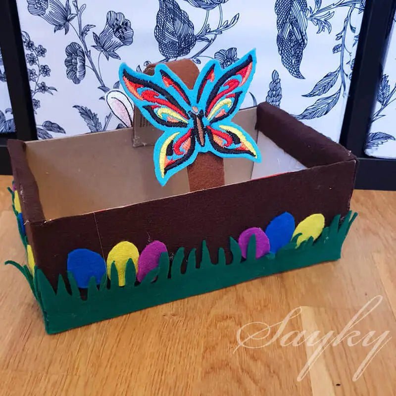 Stickdatei Schmetterling Papillon Color von stiXXie by lajana