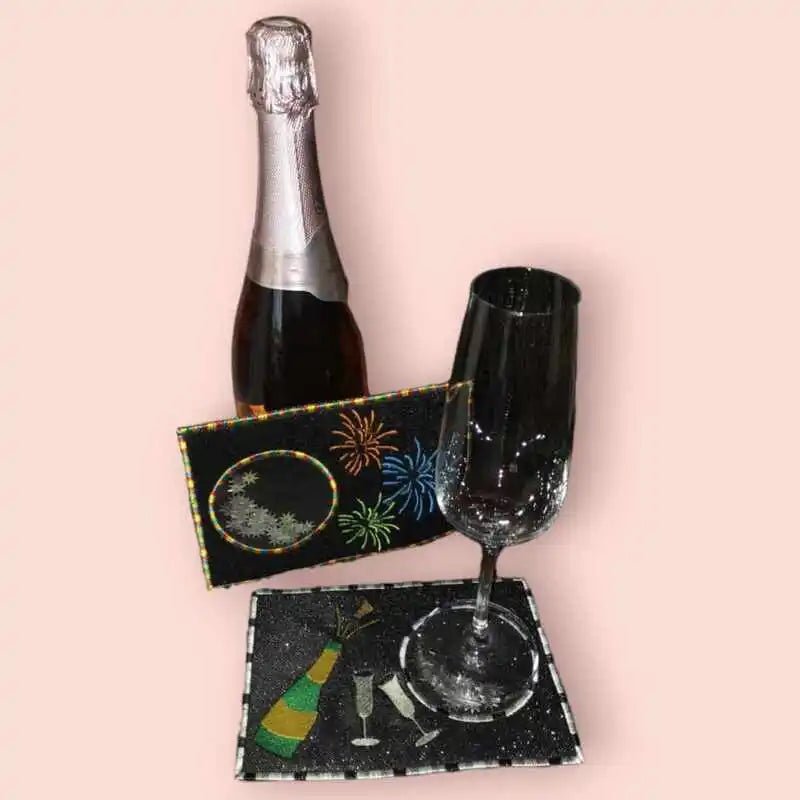 Stickdatei Silvester Set 6-teilig von stiXXie by lajana