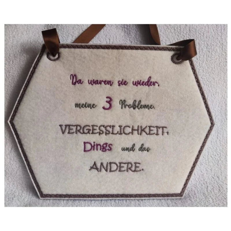 Stickdatei Sprüche und Weisheiten von stiXXie by lajana