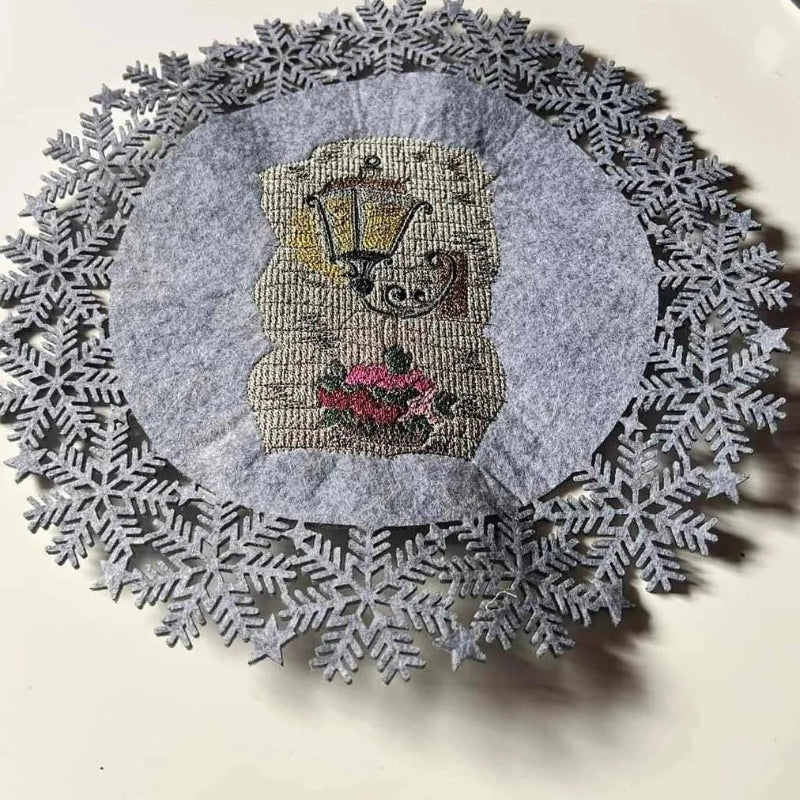 Stickdatei Laterne Vintage von stiXXie by lajana