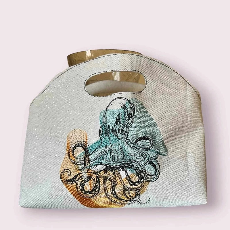 Stickdatei Oktopus Vintage von stiXXie by lajana