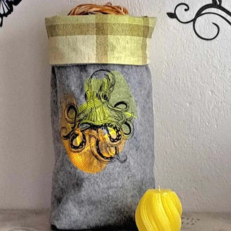 Stickdatei Oktopus Vintage von stiXXie by lajana