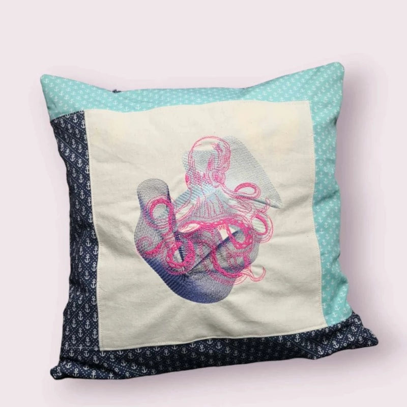 Stickdatei Oktopus Vintage von stiXXie by lajana