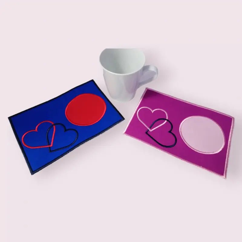 Stickdateien Herzen Dreier-Set von stiXXie by lajana