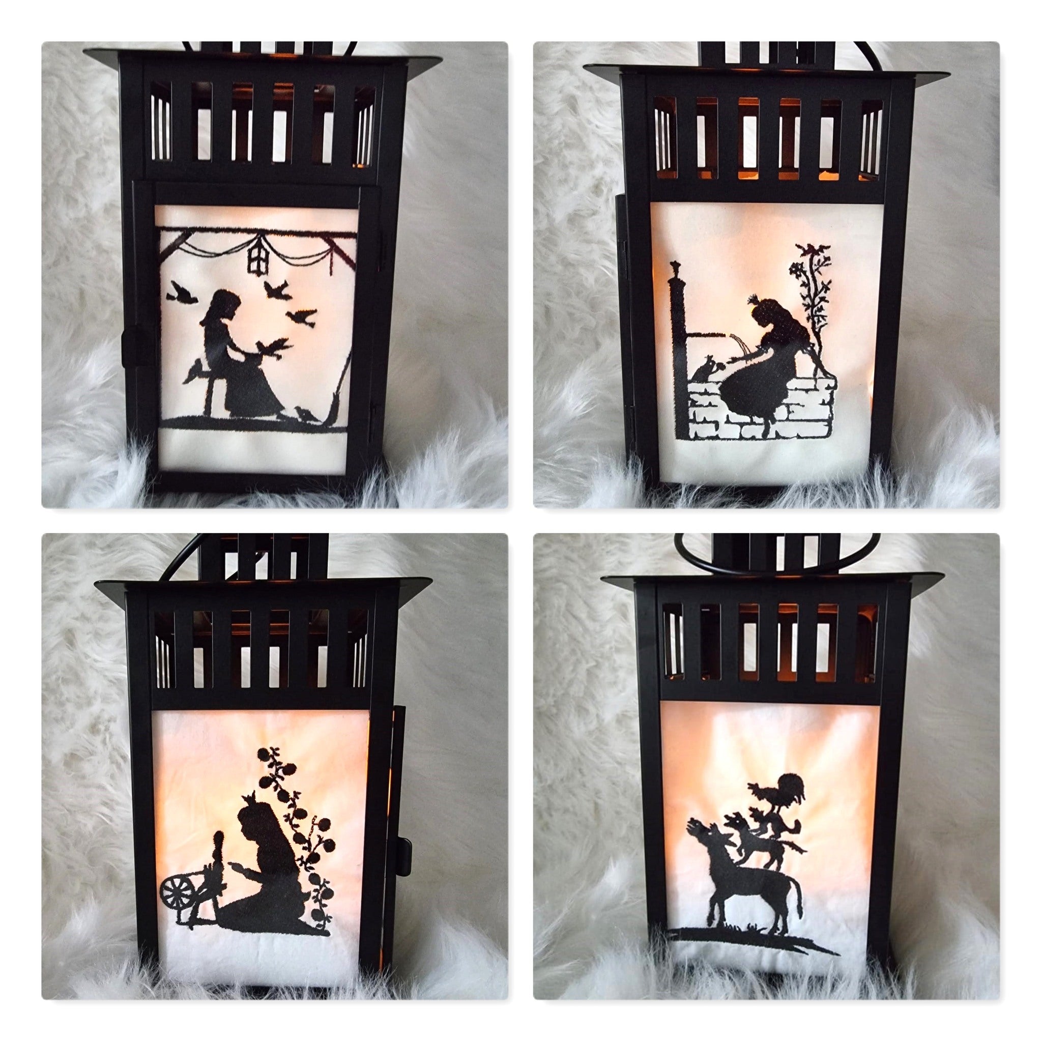 Stickdatei 11 Märchen im Scherenschnitt-Stil von stiXXie by lajana