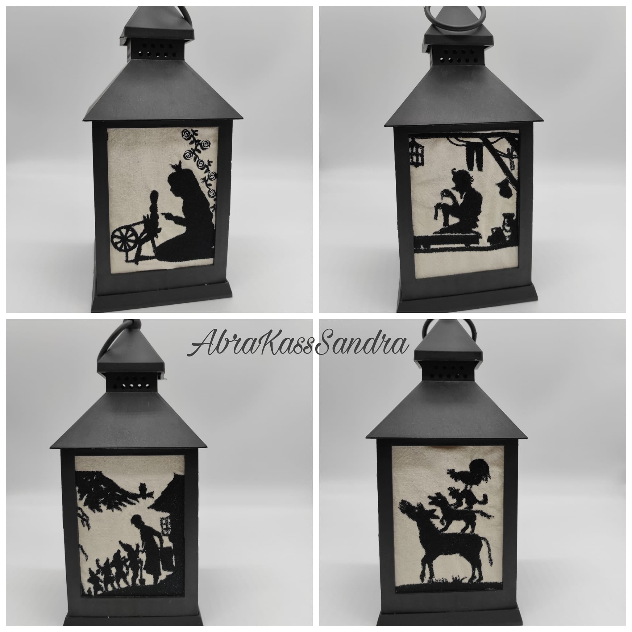 Stickdatei 11 Märchen im Scherenschnitt-Stil von stiXXie by lajana