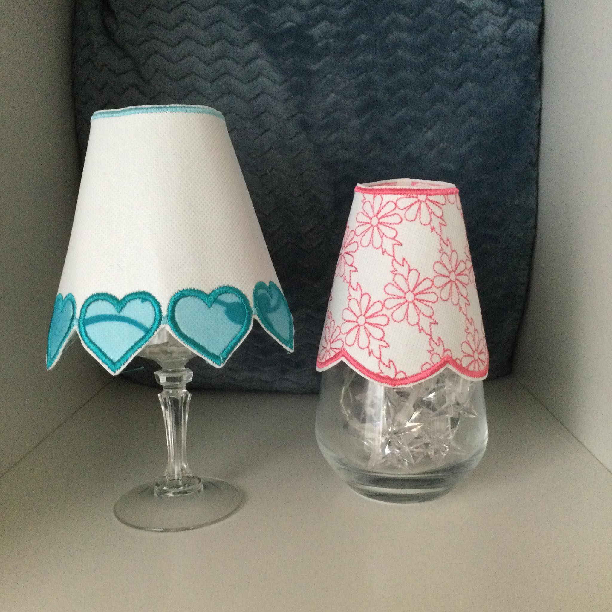 ITH Stickdatei Lampenschirme von stiXXie by lajana