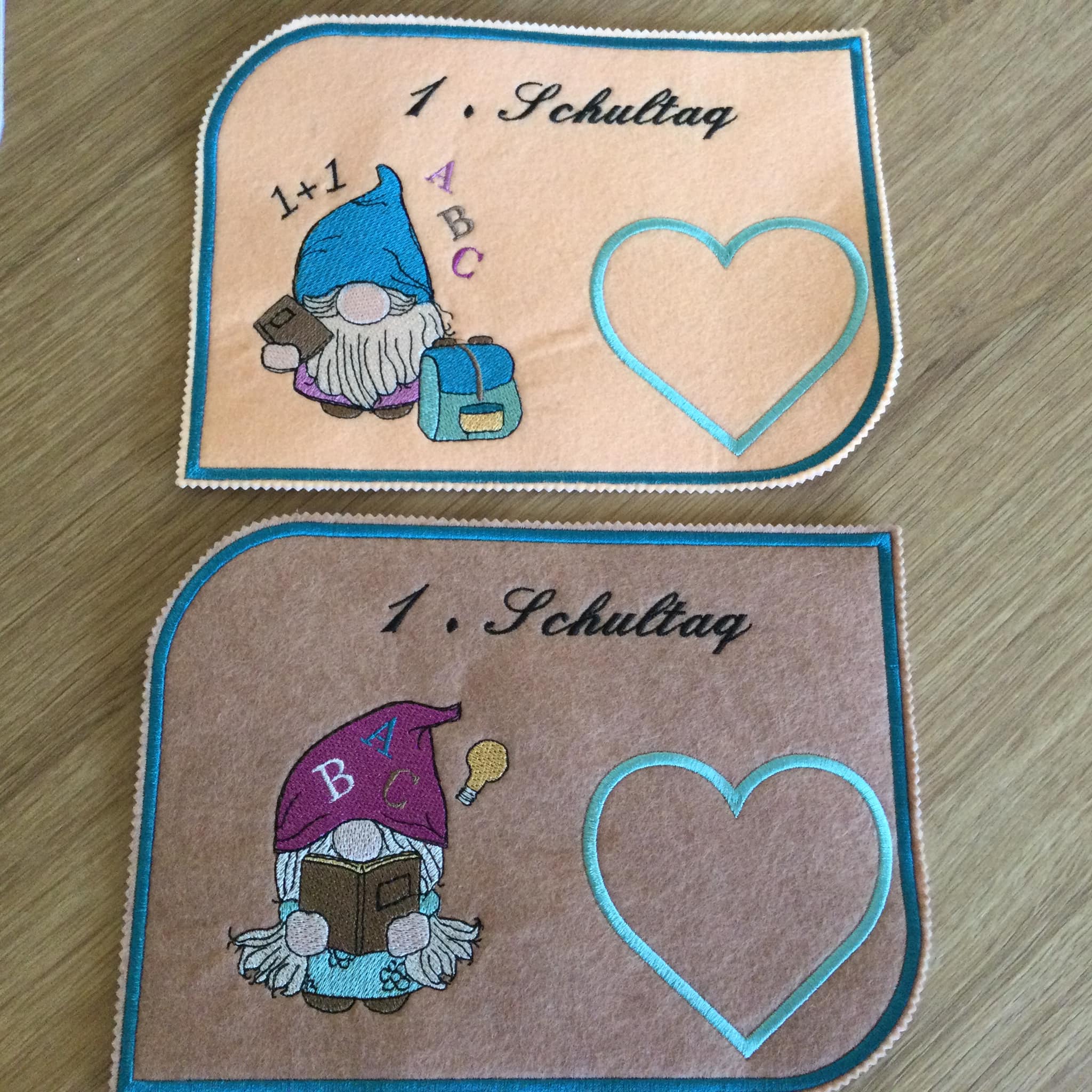 ITH Stickdatei Stabfigur, Anhänger und Vollstick Schulwichtel von stiXXie by lajana