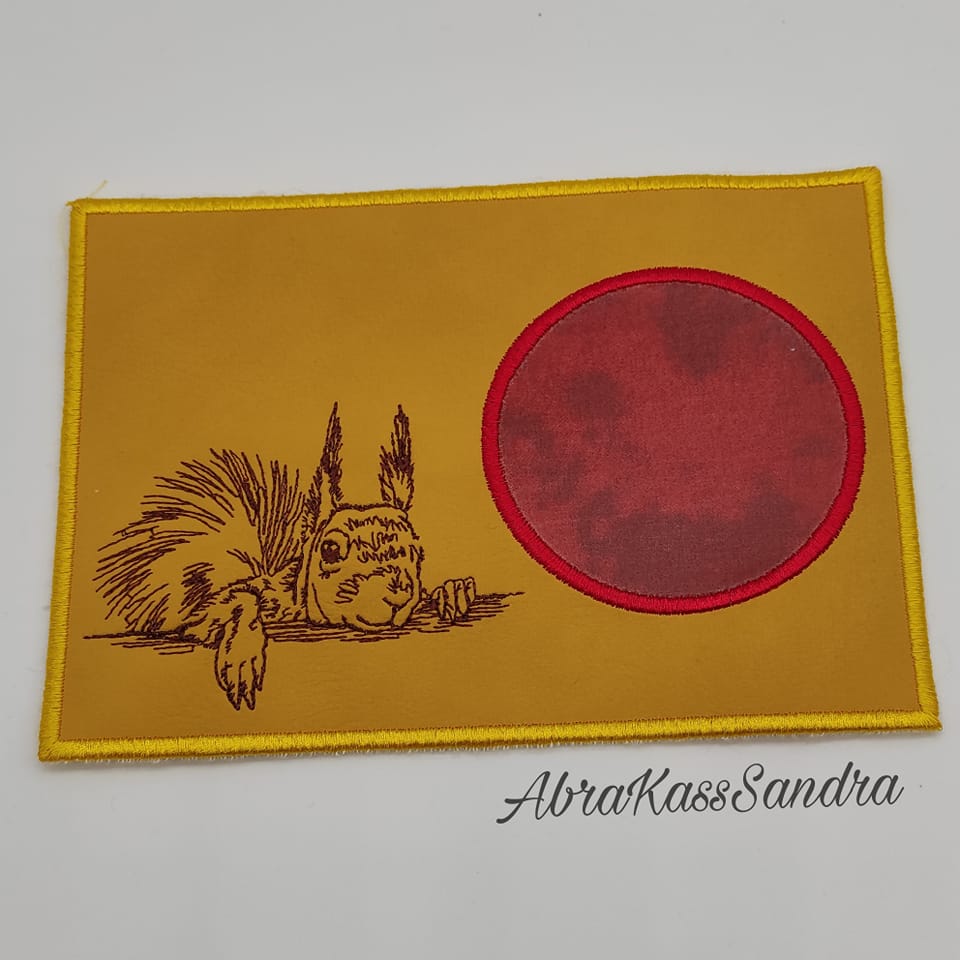 Stickdatei Eichhörnchen Kritzel von stiXXie by lajana