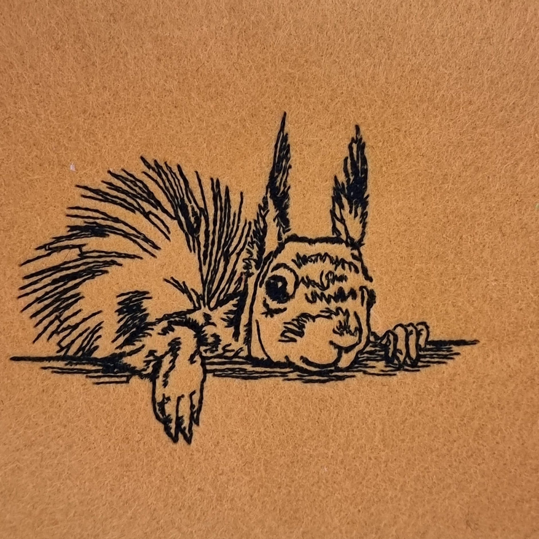 Stickdatei Eichhörnchen Kritzel von stiXXie by lajana