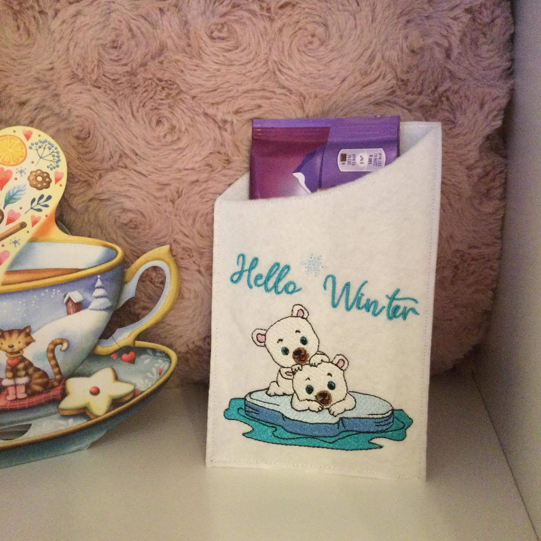 Stickdatei Eisbären auf Scholle von stiXXie by lajana