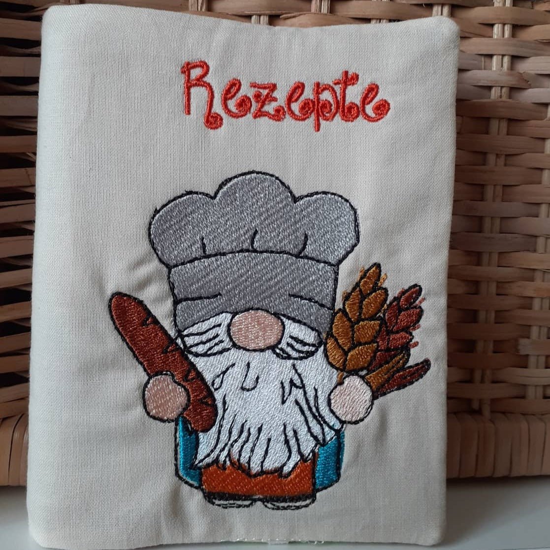 Stickdatei Wichtel Herbst von stiXXie by lajana