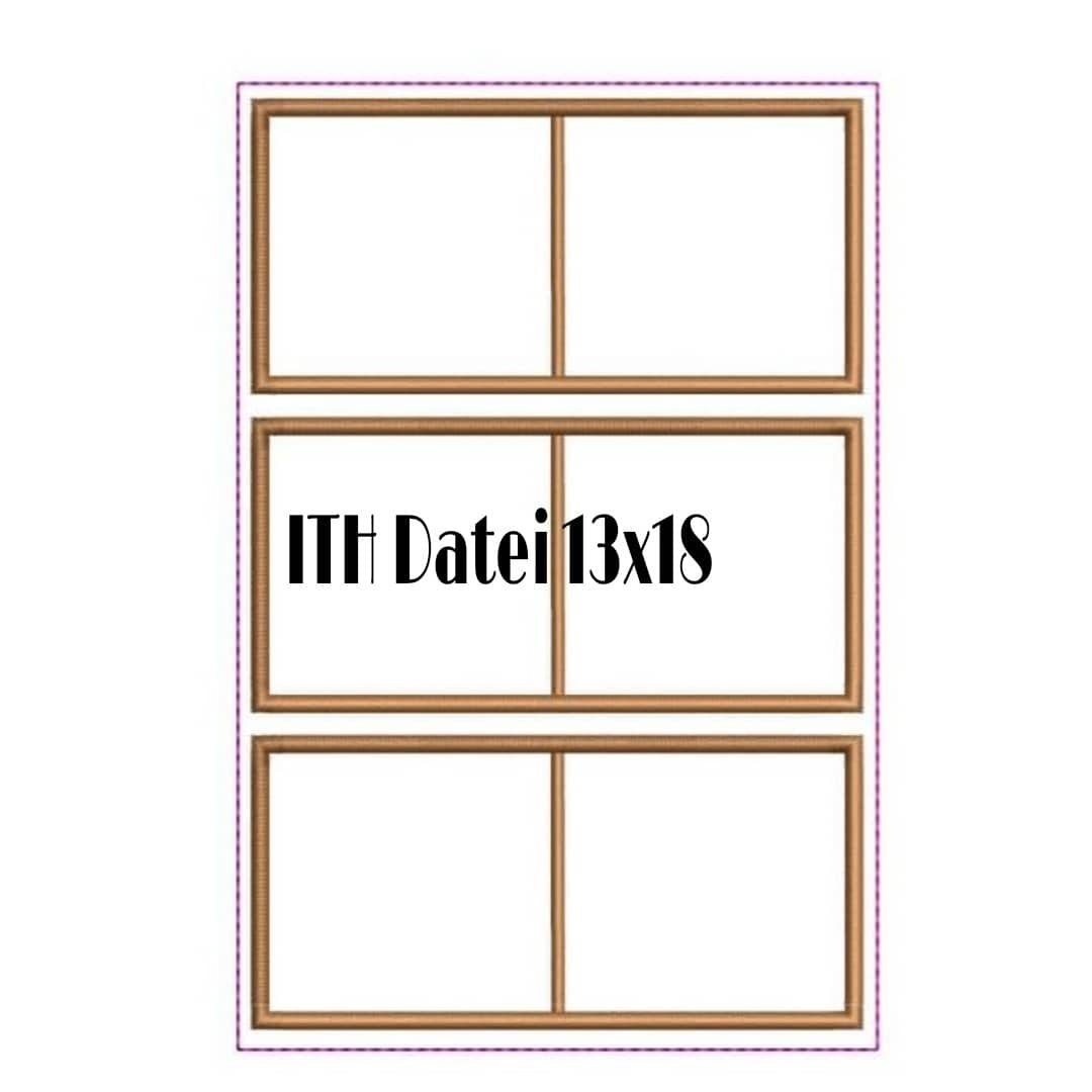 ITH Stickdatei Dominospiel Blanko von stiXXie by lajana