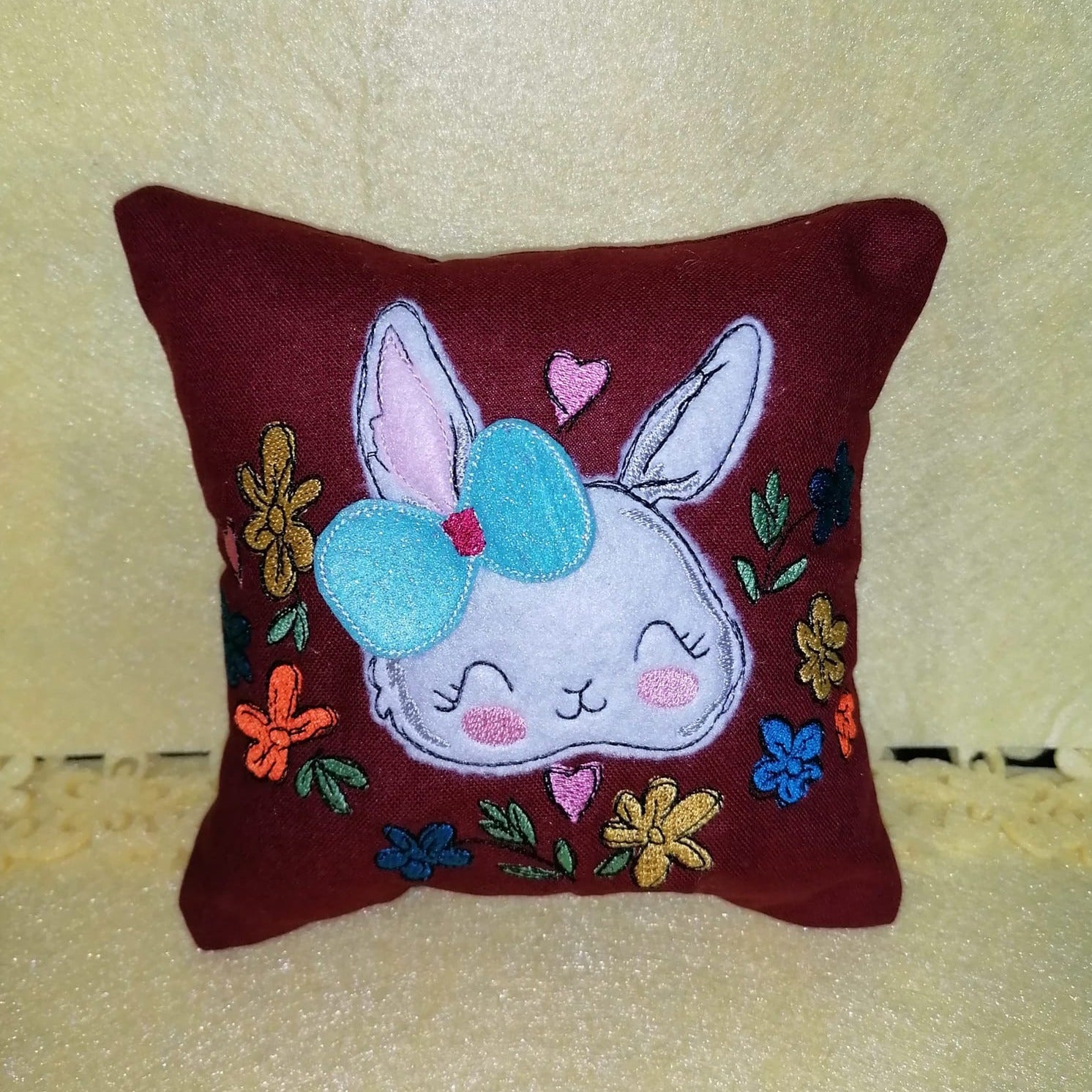 ITH Stickdatei Kissen quadratisch Blanko von stiXXie by lajana