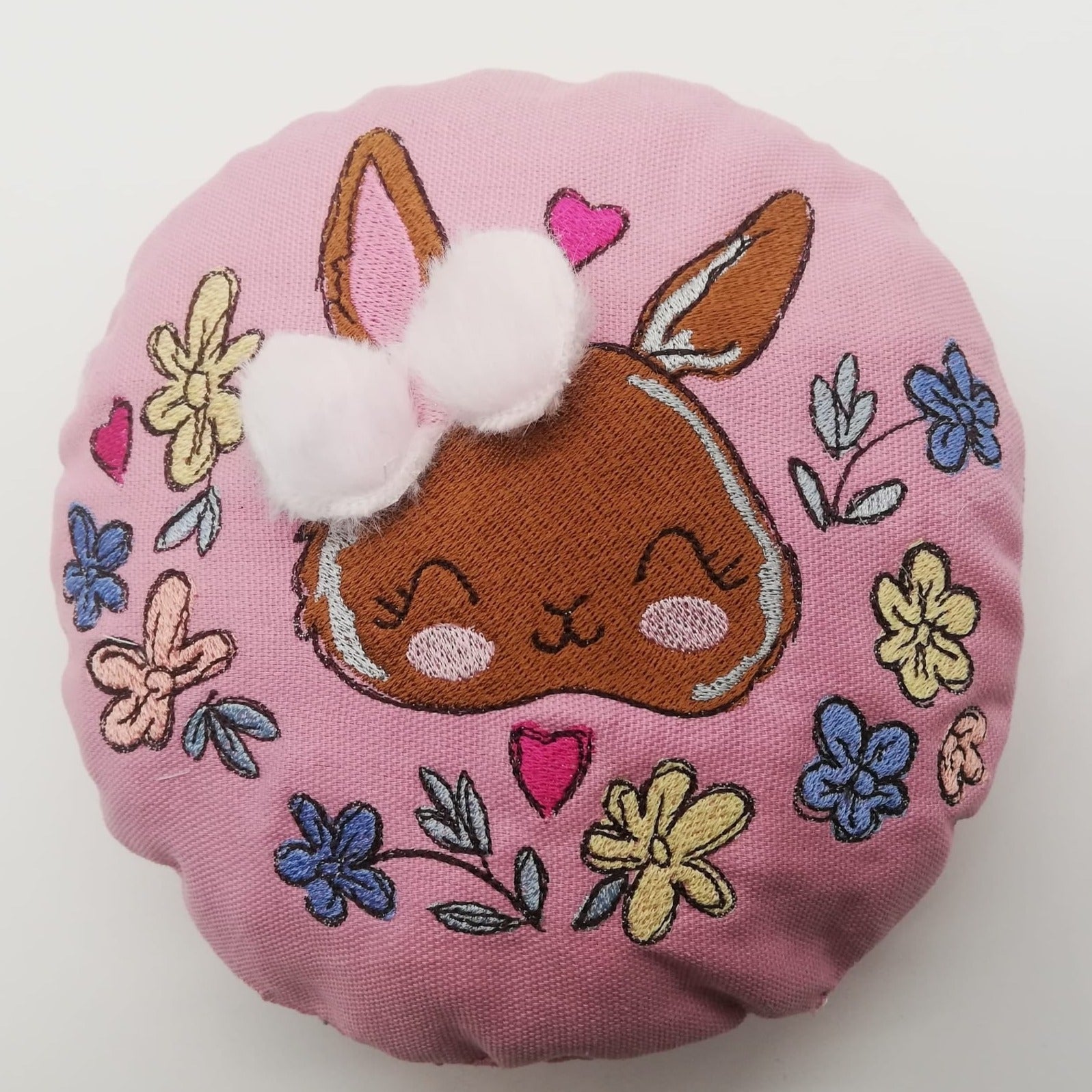 ITH Stickdatei Kissen rund Blanko von stiXXie by lajana