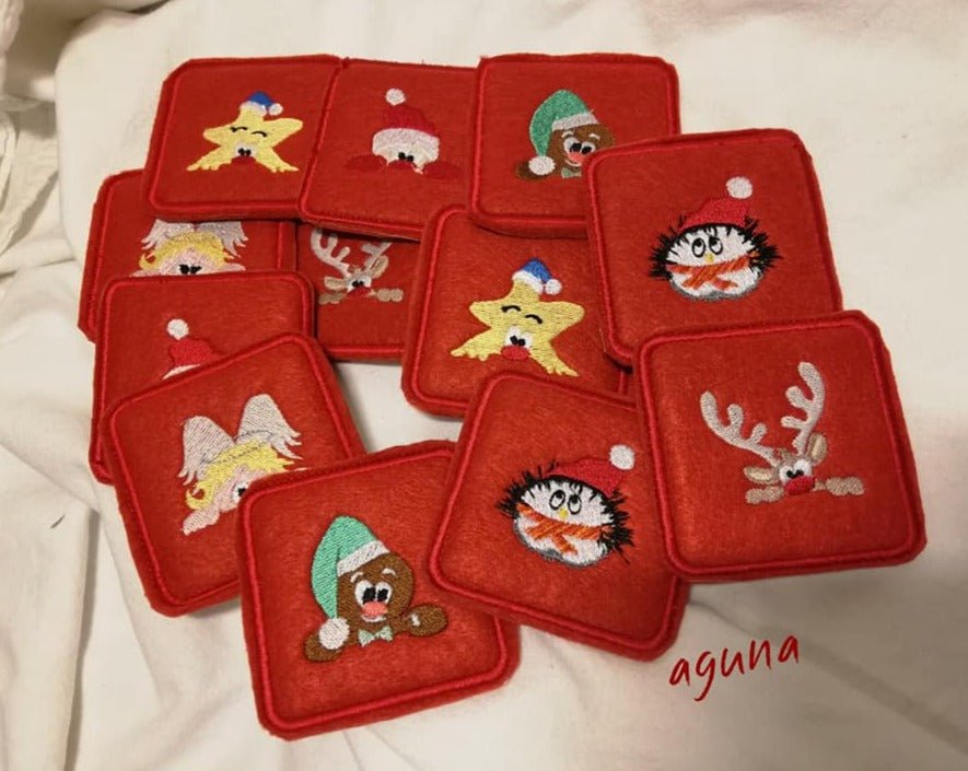 ITH Stickdatei Paket Memoryspiel Blanko von stiXXie by lajana