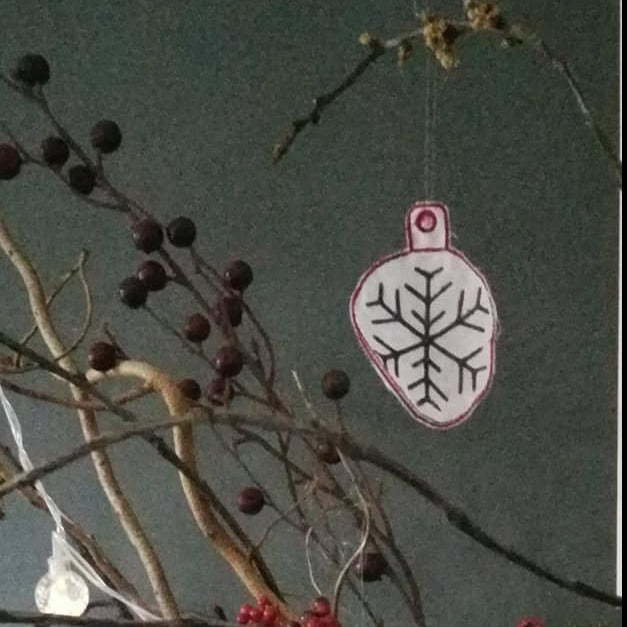 ITH Stickdatei Schneeflocken 5-er von stiXXie by lajana