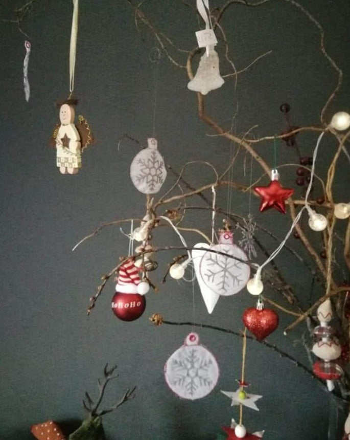 ITH Stickdatei Schneeflocken 5-er von stiXXie by lajana