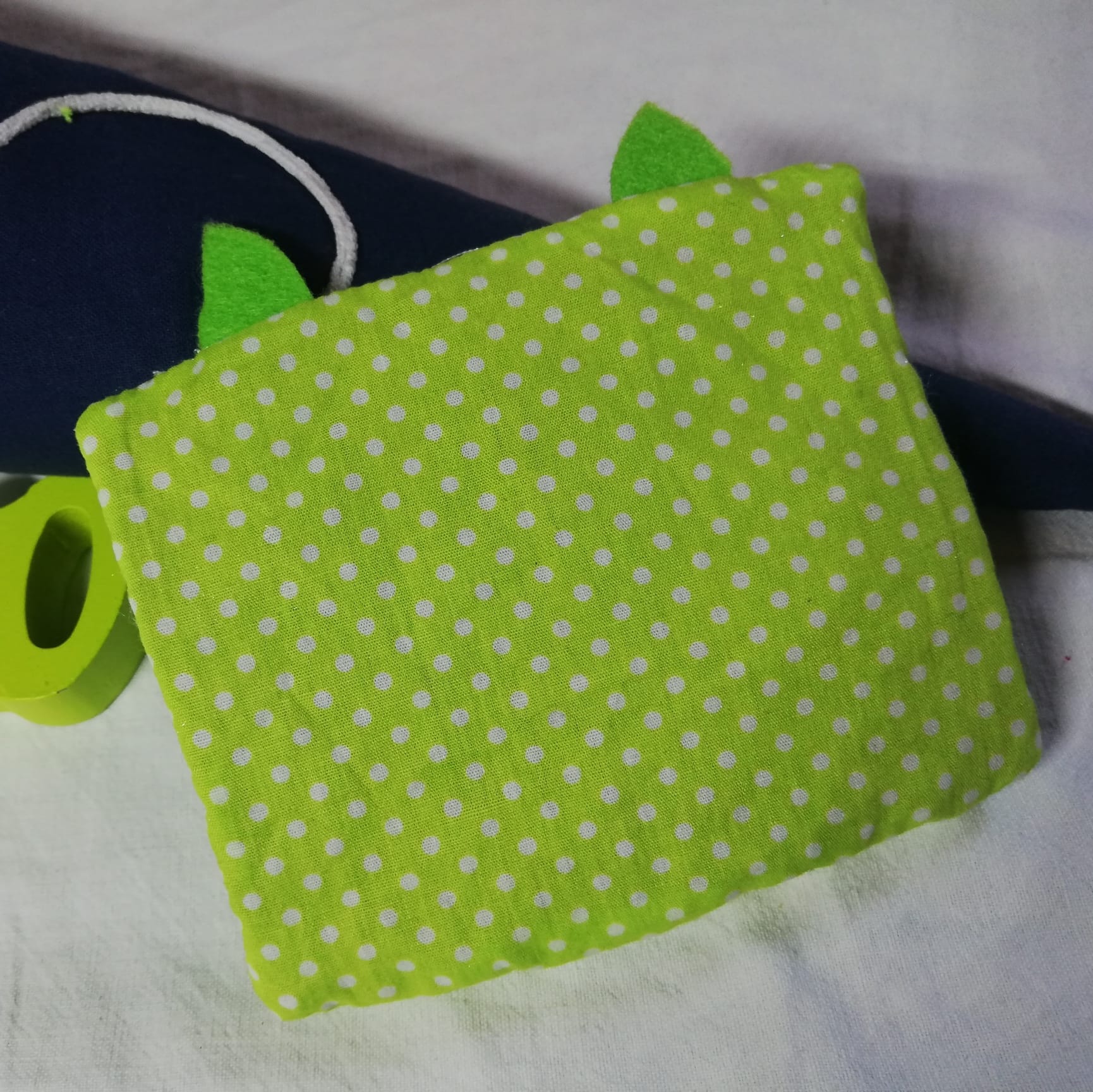 ITH Stickdatei Tasche Rechenkette Monsti von stiXXie by lajana