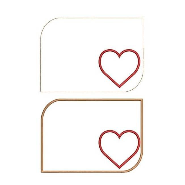 ITH Stickdatei Tassenlounge mit Herz Blanko von stiXXie by lajana