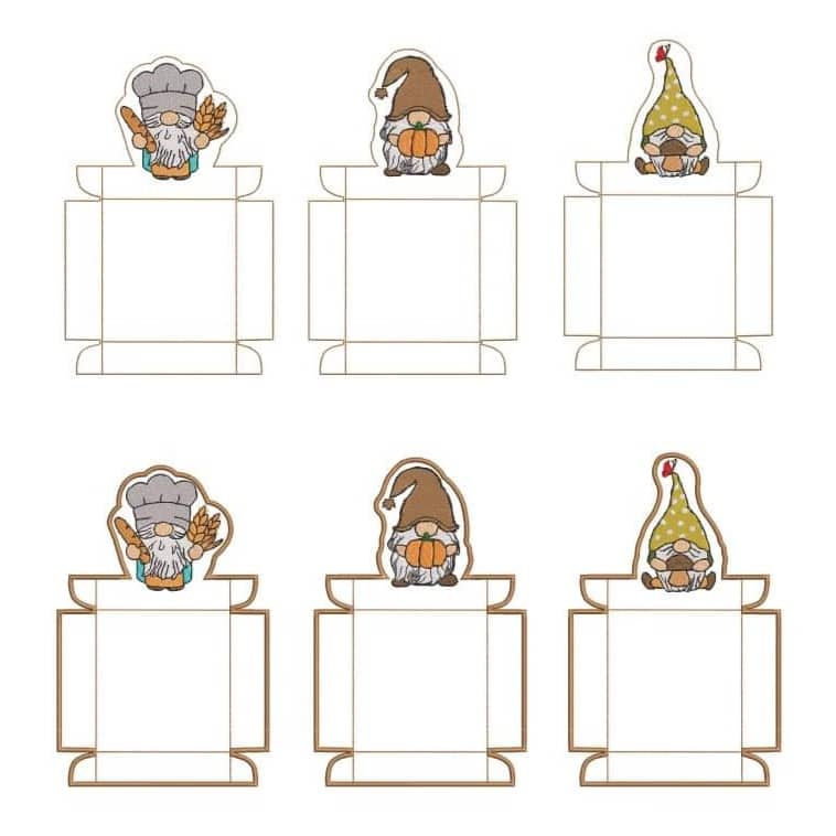 ITH Stickdatei Utensilo Herbstwichtel von stiXXie by lajana