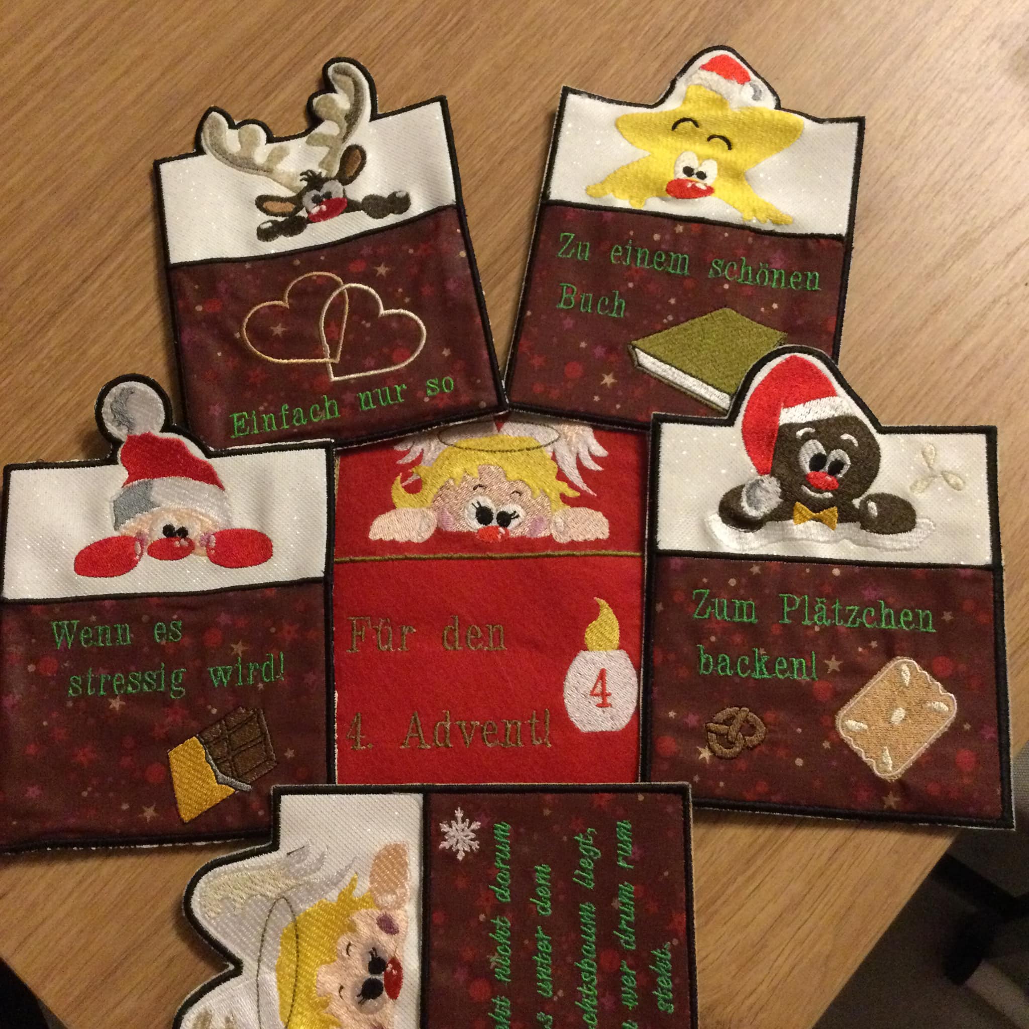 ITH Stickdatei Weihnacht Advent to go von stiXXie by lajana