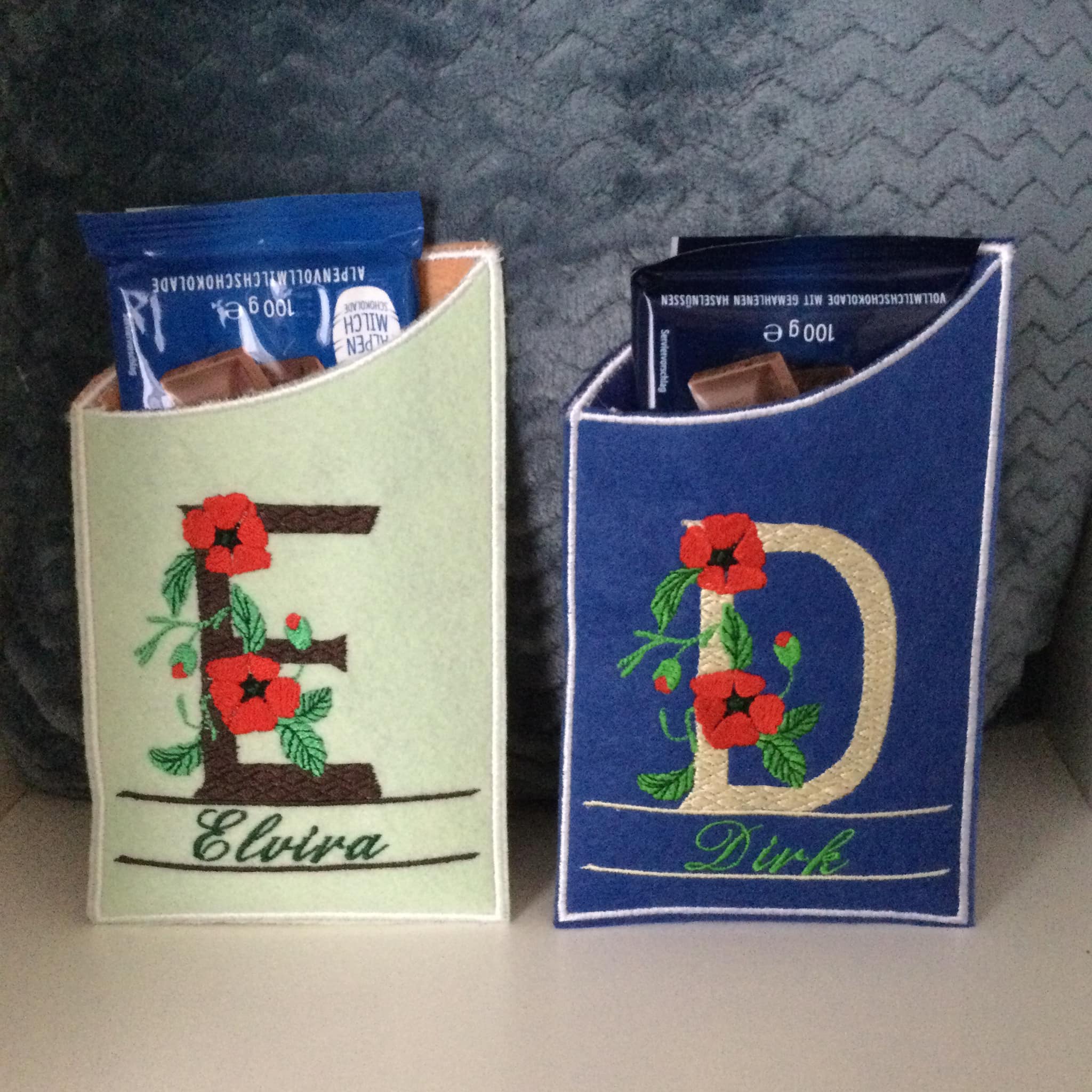 Stickdatei Monogramm Blumen Alphabet von stiXXie by lajana