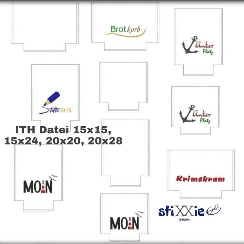 ITH Stickdatei Set Utensilos von stiXXie by lajana