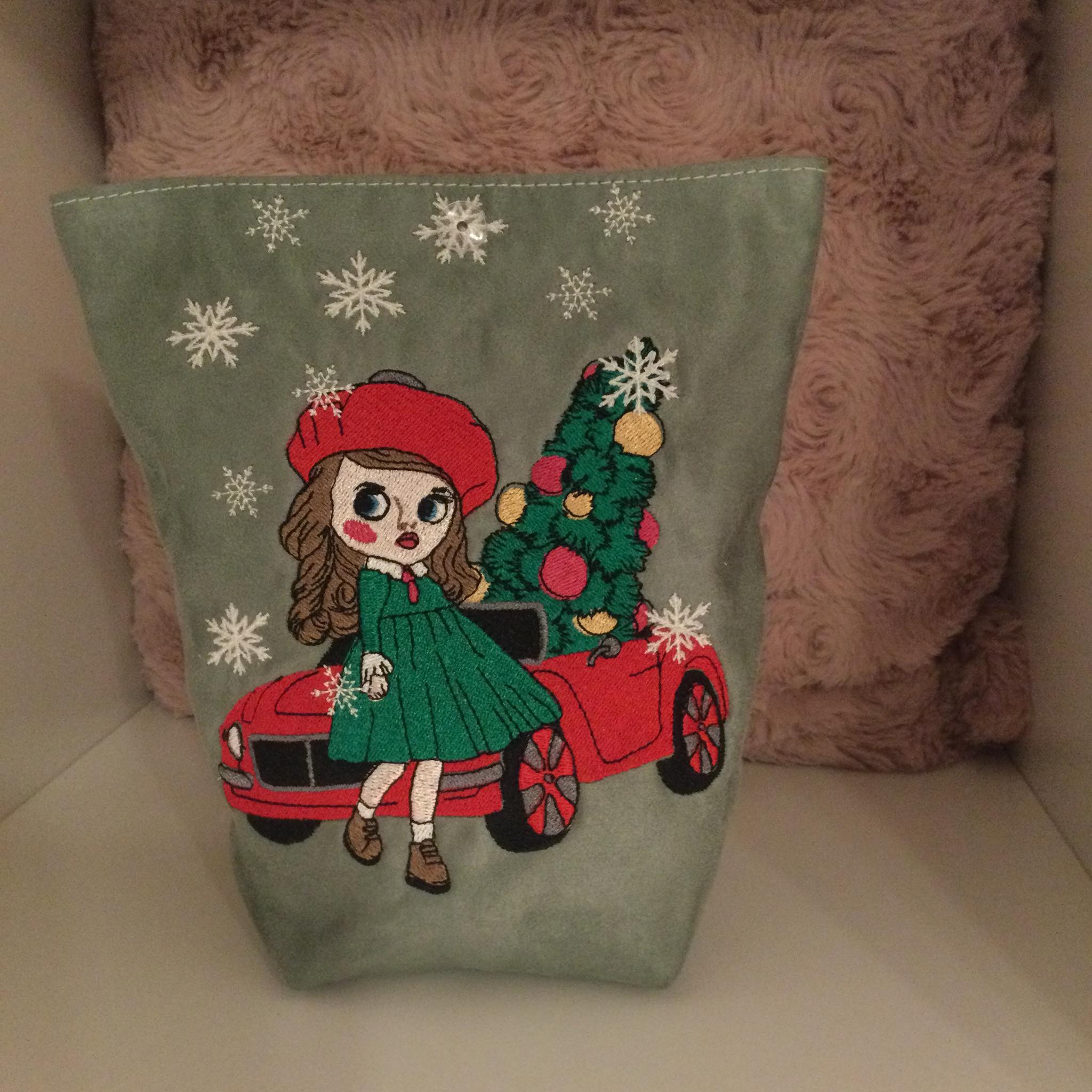 Stickdatei Weihnachten Vintage von stiXXie by lajana