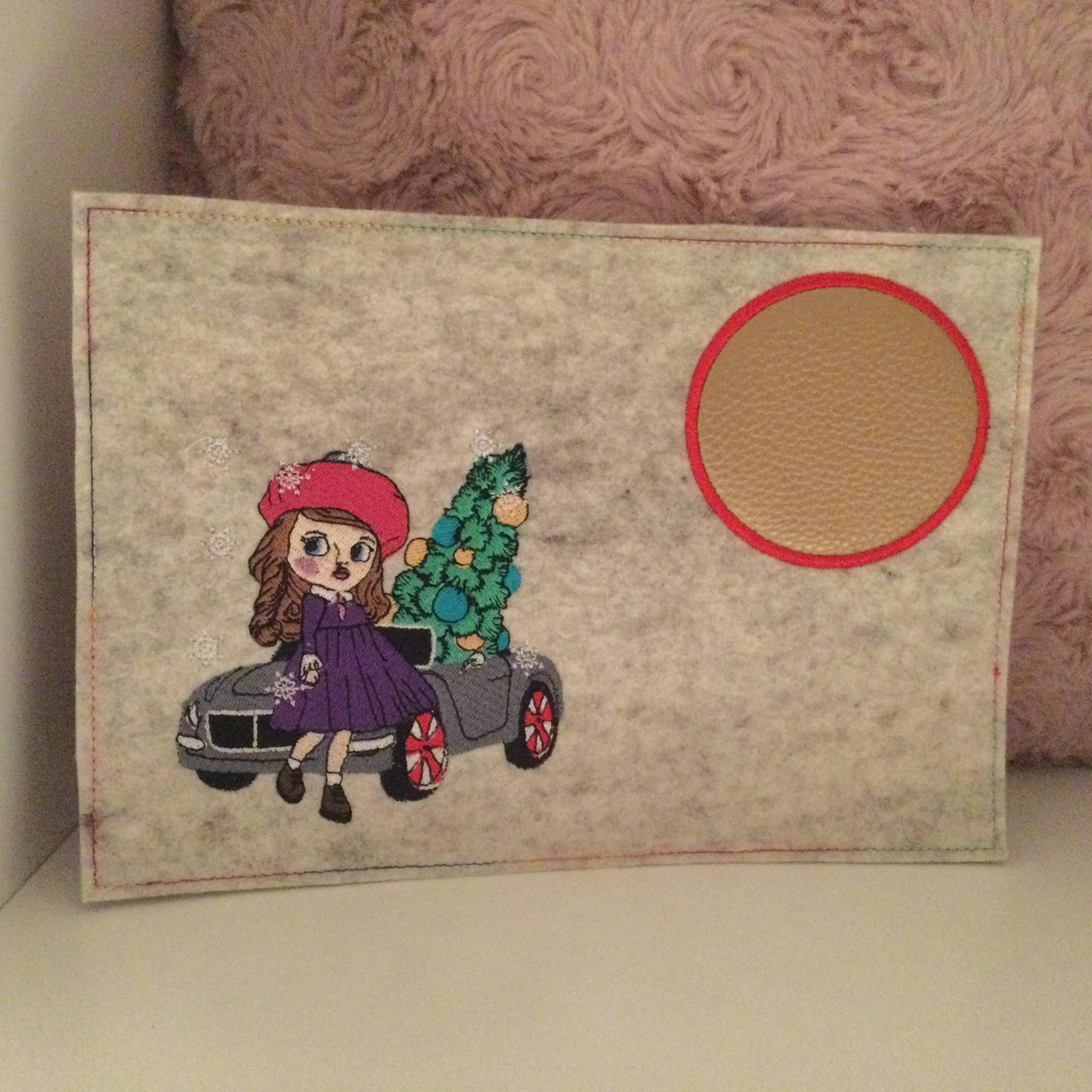 Stickdatei Weihnachten Vintage von stiXXie by lajana