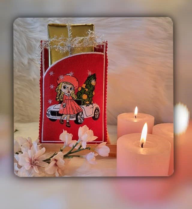 Stickdatei Weihnachten Vintage von stiXXie by lajana