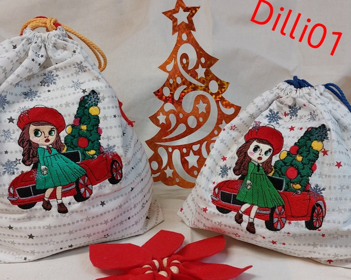 Stickdatei Weihnachten Vintage von stiXXie by lajana