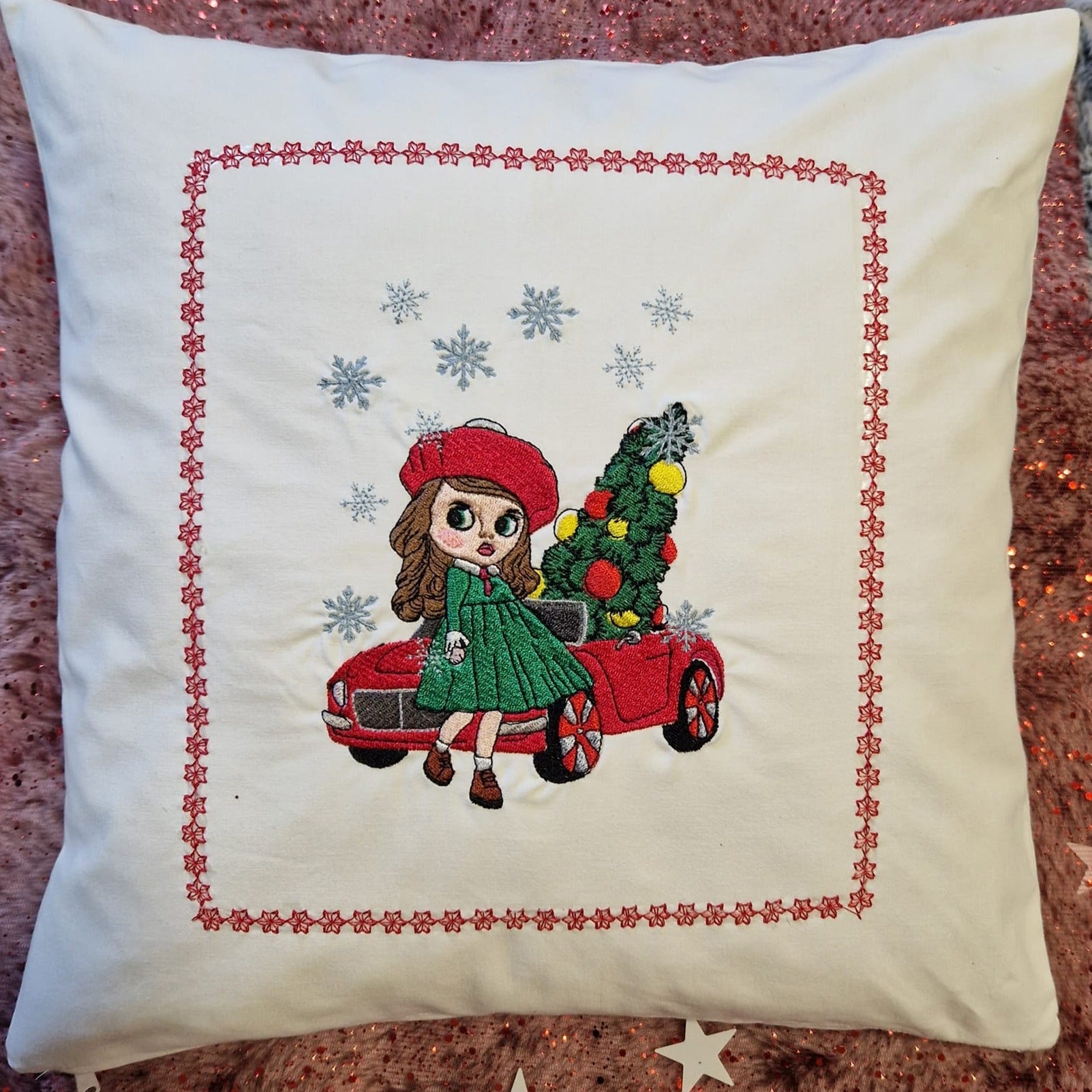 Stickdatei Weihnachten Vintage von stiXXie by lajana