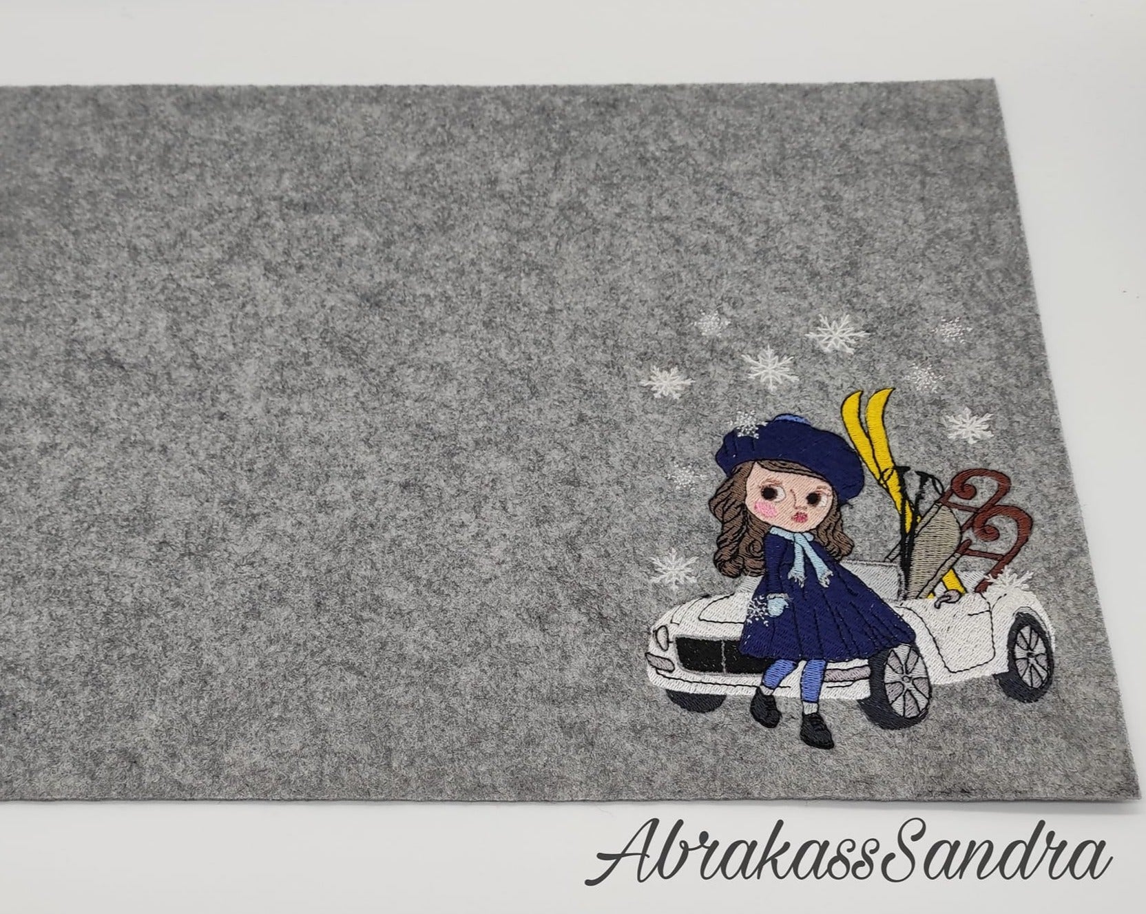 Stickdatei Winter Vintage von stiXXie by lajana