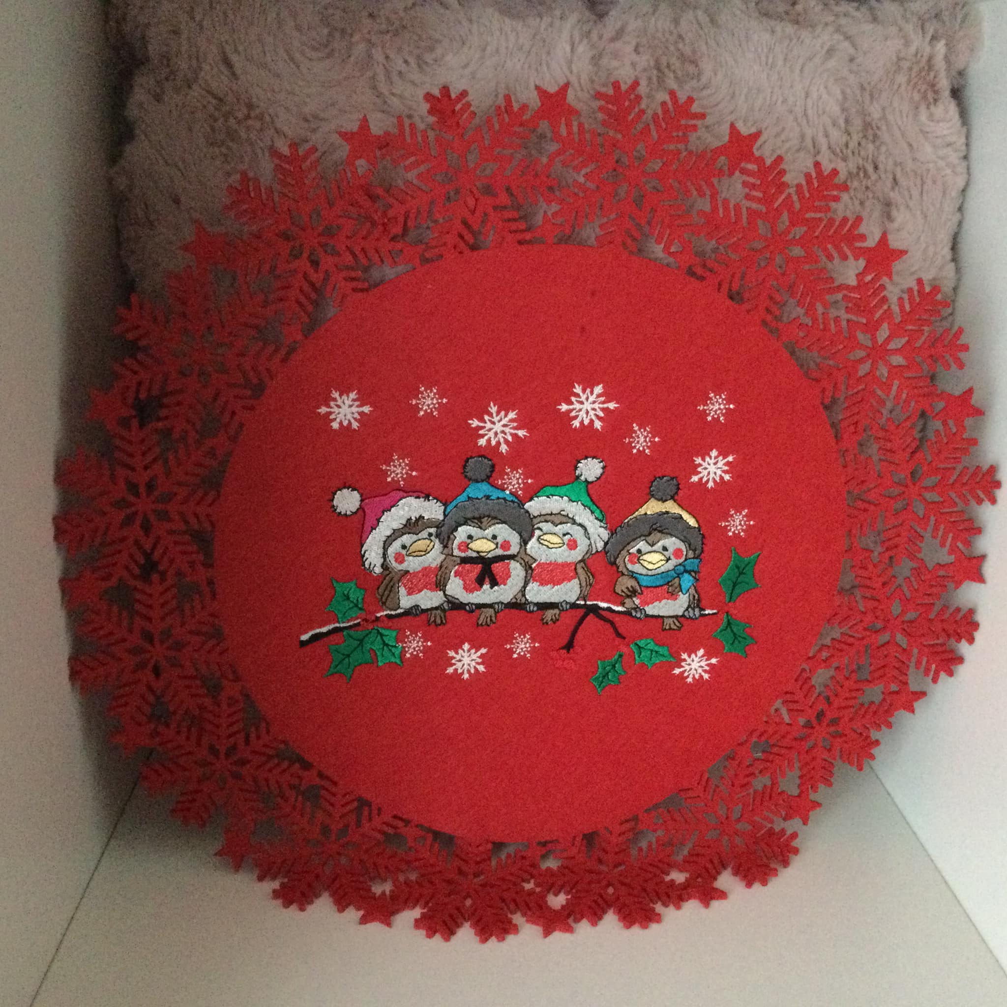 Stickdatei Vögel Wintervögel von stiXXie by lajana