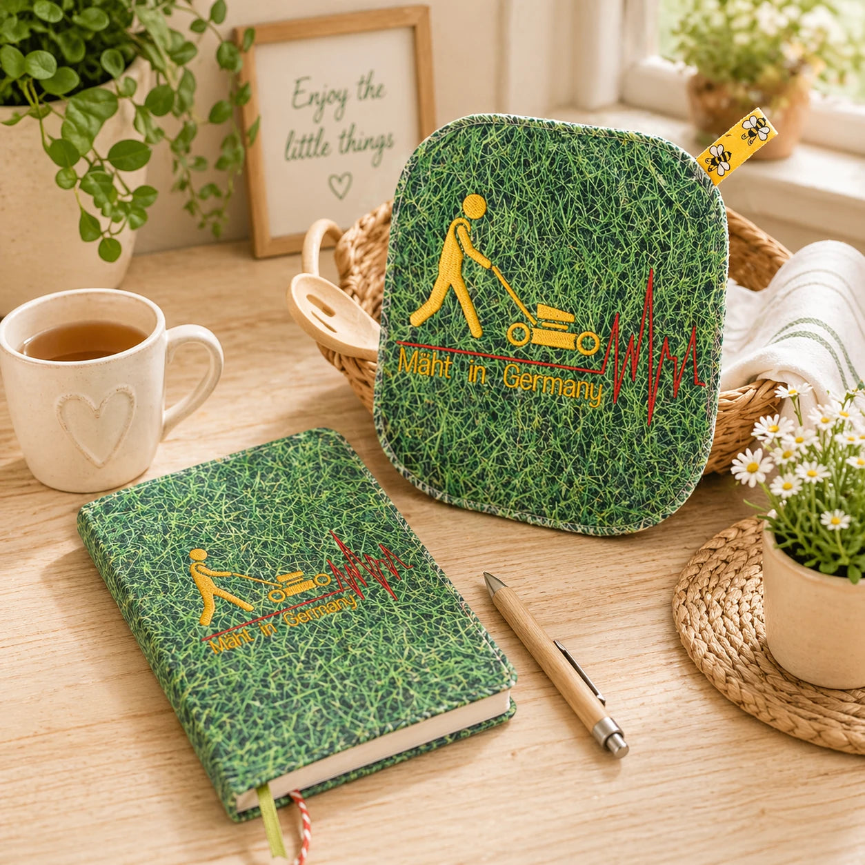 Stickdatei Mäht in Germany