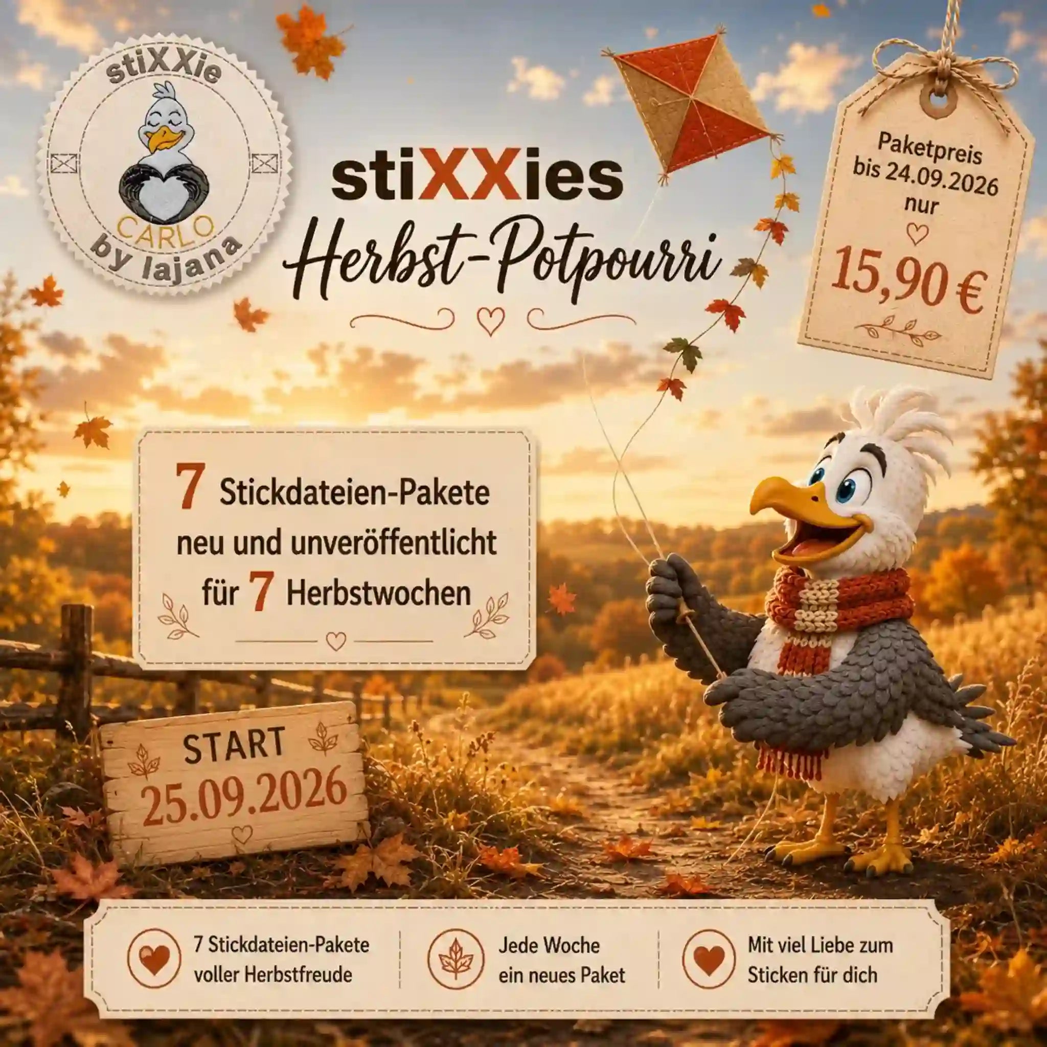 Stickdateien Herbst-Potpourri 2026