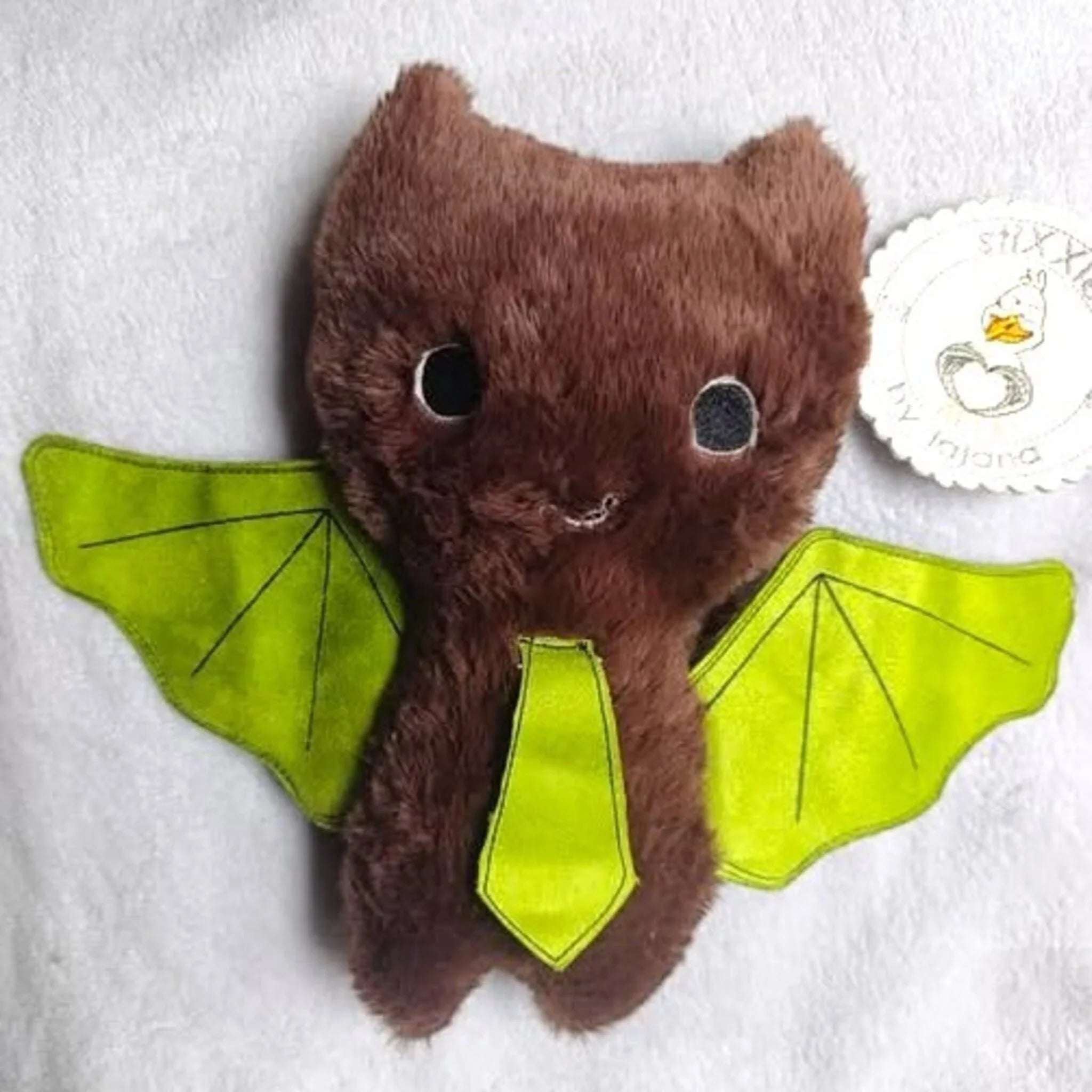 ITH Stickdatei Fledermaus Kuscheltier