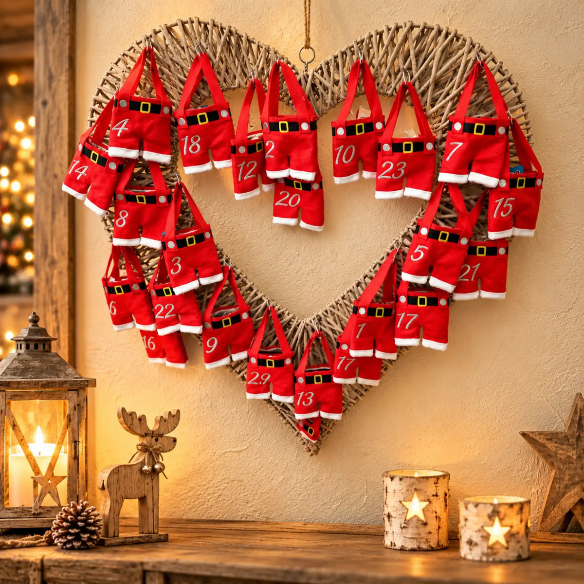 ITH Stickdatei Adventskalender Hosen