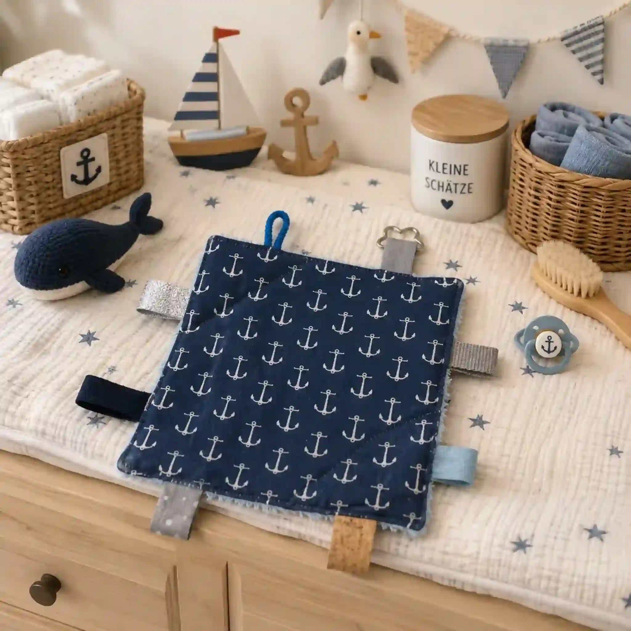 ITH Stickdatei Baby Fühltuch 👶