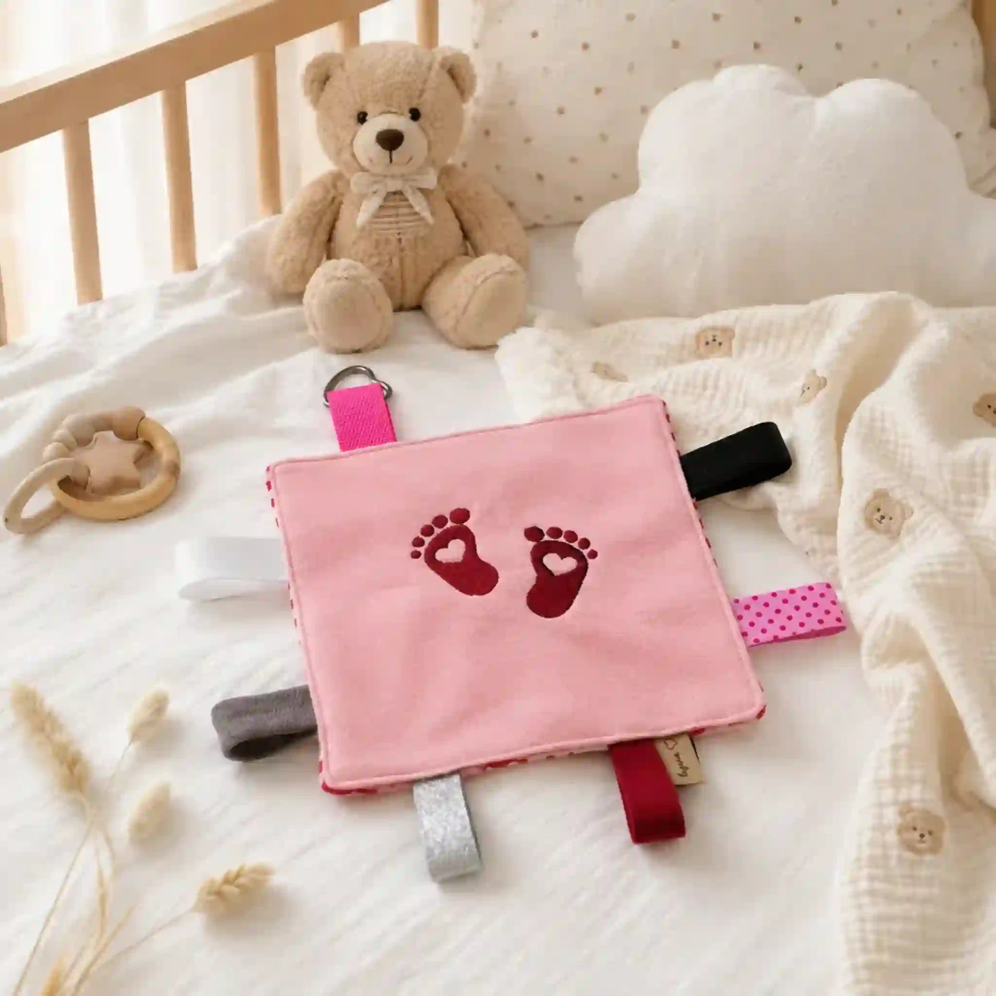 ITH Stickdatei Baby Fühltuch 👶
